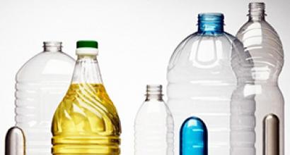 Botol plastik: Botol daur ulang PET produksi PET dari produsen